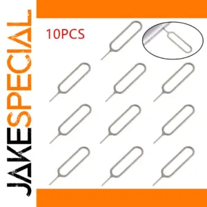 10Pcs Metal SIM Card Ejector Pins Set