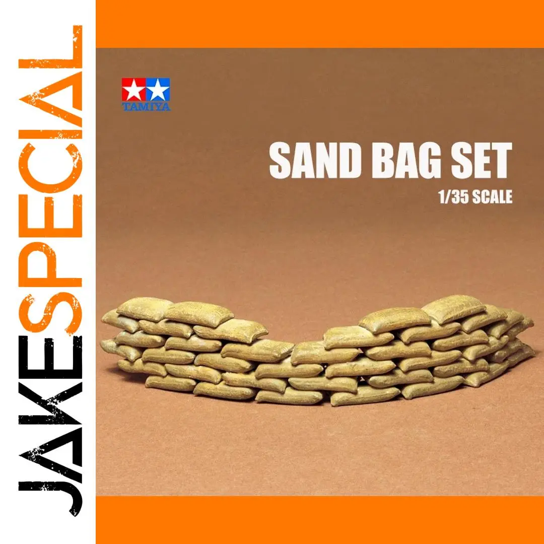 TAMIYA 1/35 Sandbag Defense Set for Dioramas 1 TAMIYA 1/35 Sandbag Defense Set for Dioramas