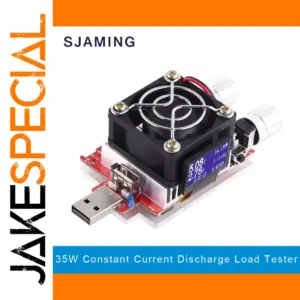 35W Adjustable USB Electronic Load Tester for Battery Testing