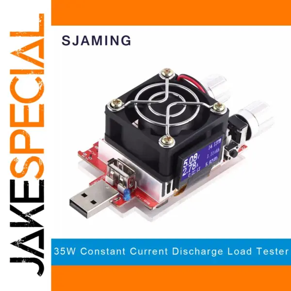 35W Adjustable USB Electronic Load Tester for Battery Testing