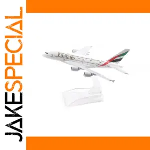Emirates Airbus A380 Model Aircraft Display