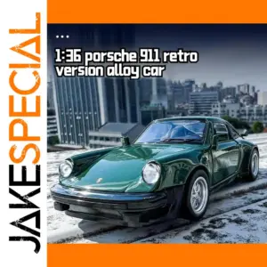 1/36 Porsche 911 Turbo Alloy Diecast Model Car