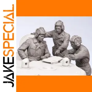 1/35 Resin WWII Military Figure Group Kit