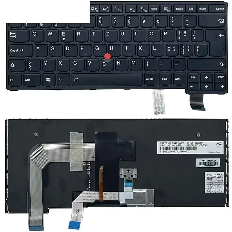 Lenovo Thinkpad Backlit Keyboard for Yoga 14 & P40 2 Lenovo Thinkpad Backlit Keyboard for Yoga 14 & P40 - Image 2