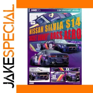 1:64 Scale Nissan Silvia S14 Boss Diecast Model