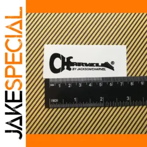 3Pcs Charvel Guitar Headstock Logo Decals