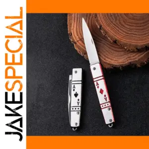 Portable Stainless Steel Folding Knife 17cm
