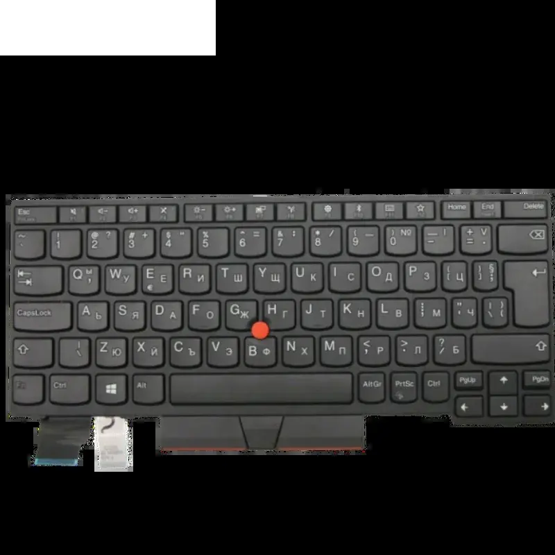 UK SPA FR Black Keyboard for Lenovo ThinkPad 4 UK SPA FR Black Keyboard for Lenovo ThinkPad - Image 4