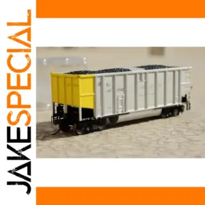Asia HO Scale 1/87 C80 Coal Mine Train Model