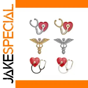 Medical Angel Wings Enamel Pins for Doctors