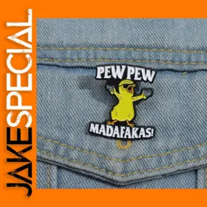 Cute Chick Enamel Pins for Creative Animal Accessories