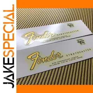 Fender Stratocaster Headstock Decal Set of 2