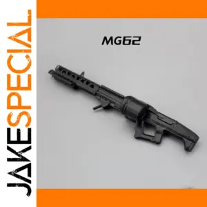 MG62 Black Model Firearm Toy Assembly Kit
