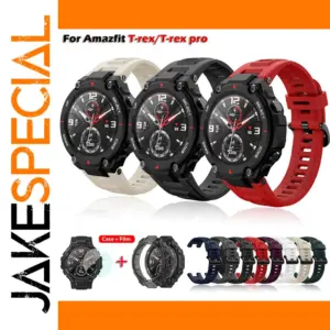 Replacement Silicone Strap for Amazfit T-Rex Pro