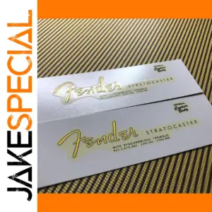 Fender Stratocaster Headstock Decal Set of 2
