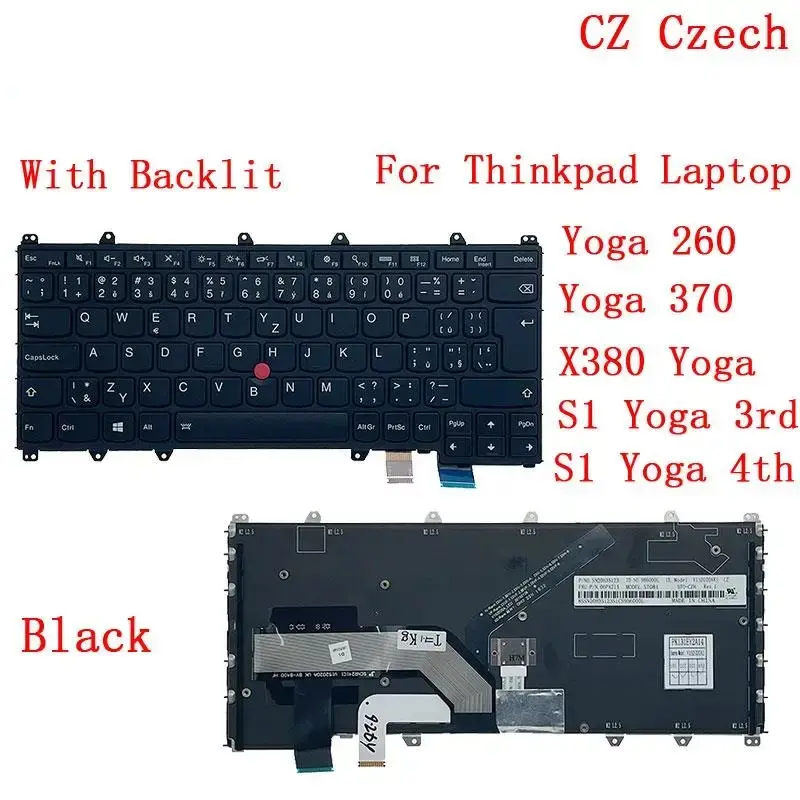 German Czech Hungarian Slovakian Backlit Keyboard for Lenovo Yoga 12 German Czech Hungarian Slovakian Backlit Keyboard for Lenovo Yoga - Image 12