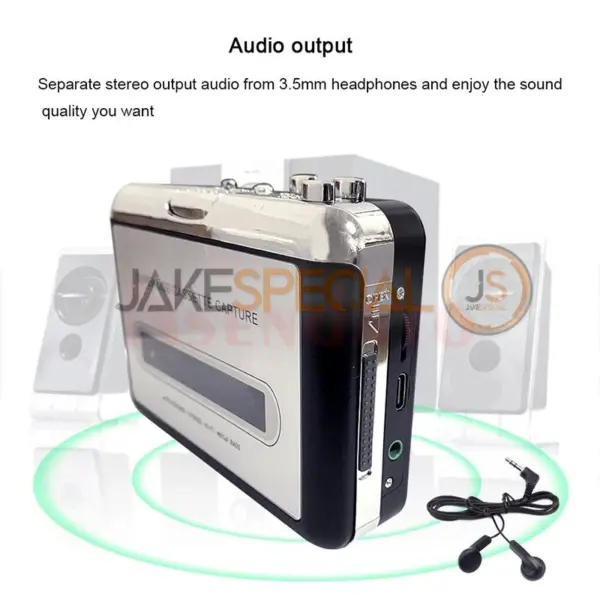 USB C Portable Cassette to MP3 Converter - Image 2