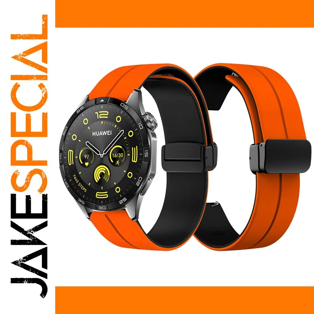 Magnetic Silicone Strap for Huawei Watch 4 Pro 1 Magnetic Silicone Strap for Huawei Watch 4 Pro