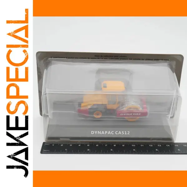 Diecast Dynapac CA512 1:72 Scale Collectible Model