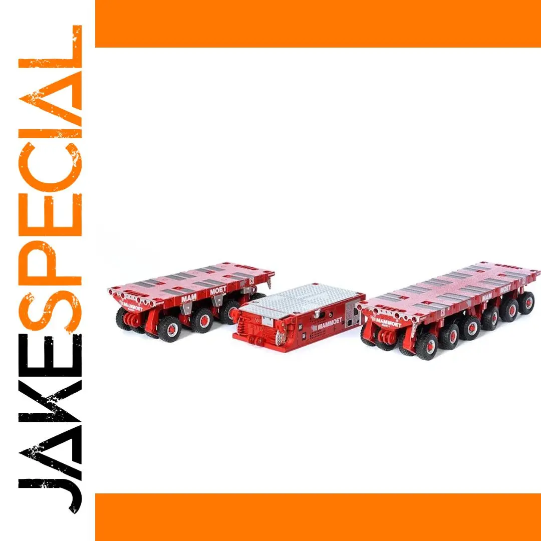 Die-cast Mammoet SPMT Model Collection Ornament 1 Die-cast Mammoet SPMT Model Collection Ornament