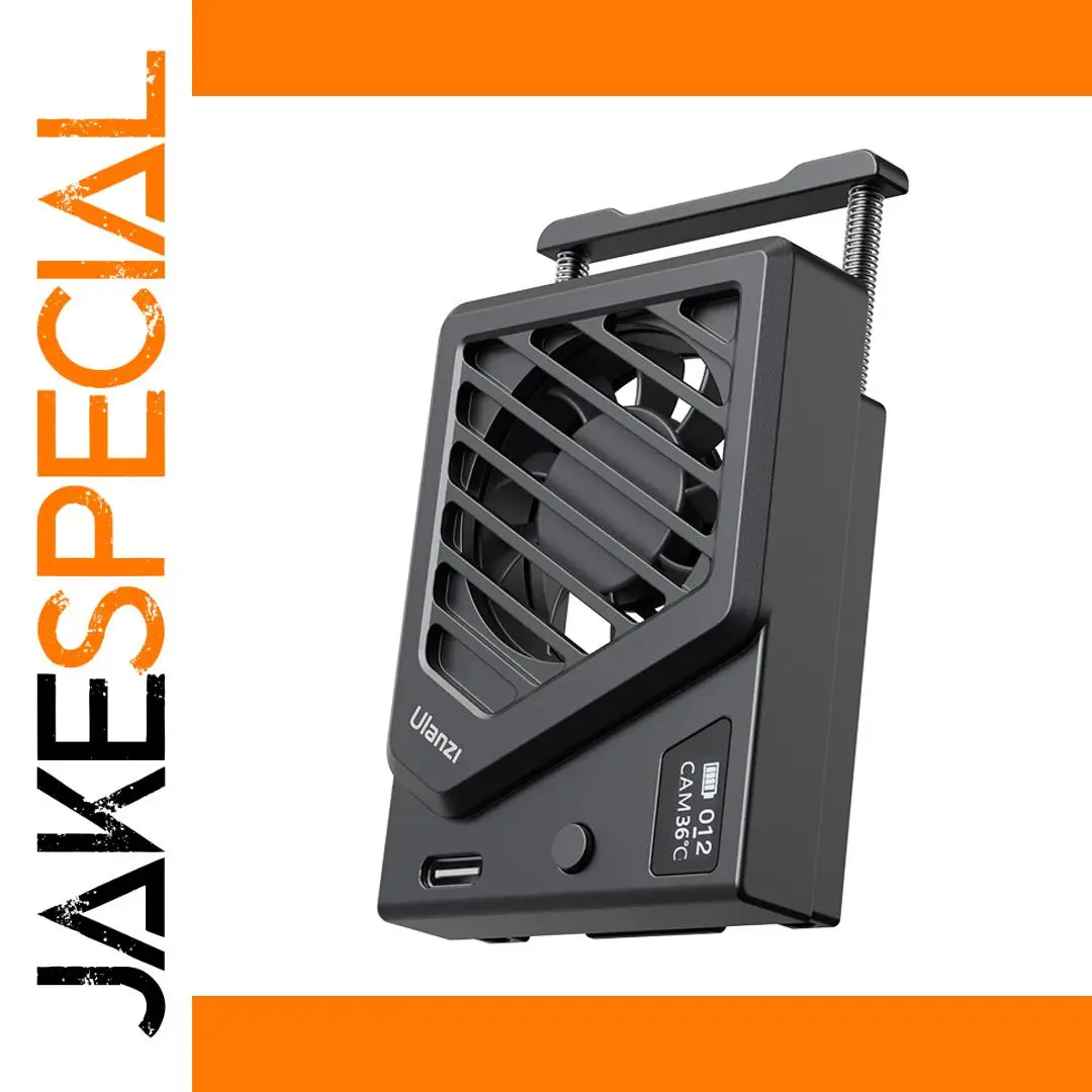 Ulanzi CA25 Camera Cooling System Fan 1 Ulanzi CA25 Camera Cooling System Fan