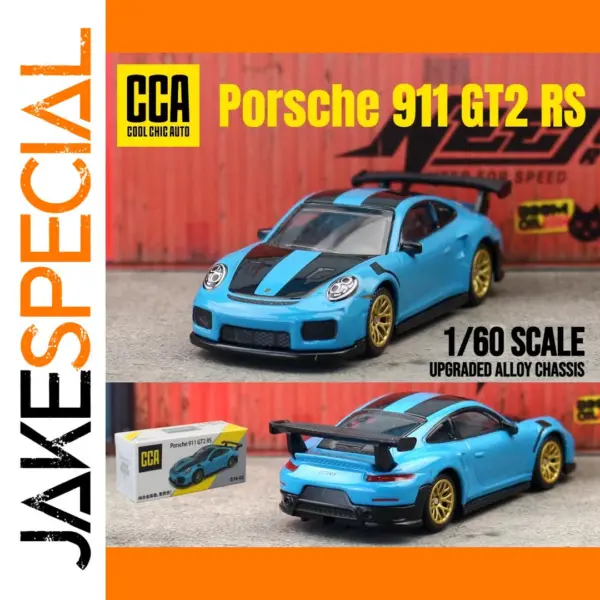 CCA Porsche 911 GT2 RS 1/60 Diecast Model