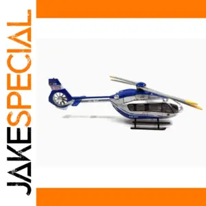 Diecast 1/87 Scale Police Helicopter Model