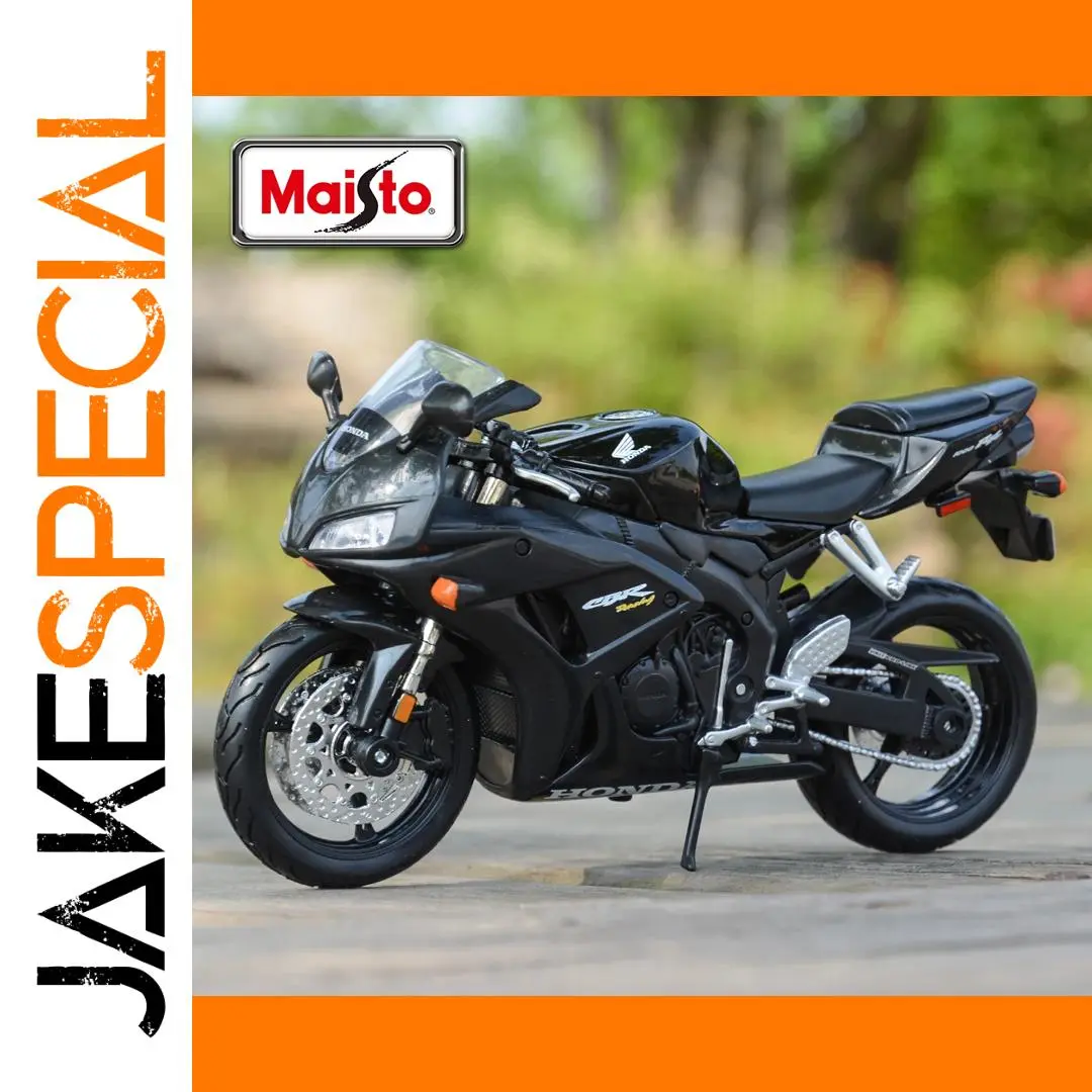 Maisto 1:12 Black Honda CBR600RR Model 1 Maisto 1:12 Black Honda CBR600RR Model