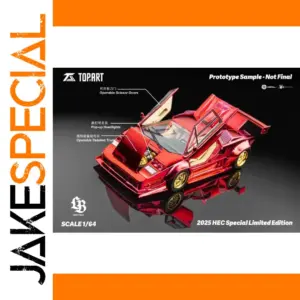 TopArt 1:64 Lamborghini Countach HOBBY EXPO VENT Model