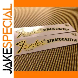 Fender Stratocaster Headstock Decals 2-Piece Set