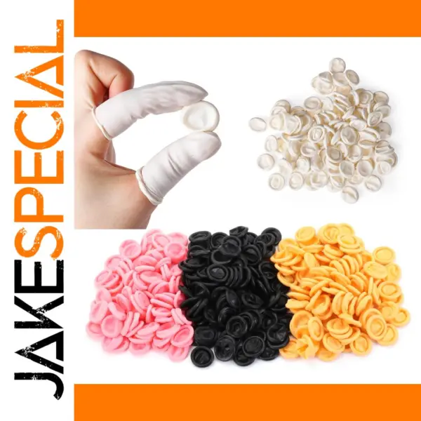 Disposable Latex Finger Cots for Precise Tasks
