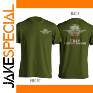 2e REP Legion Parachute Regiment T-Shirt Men