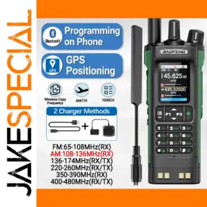 BAOFENG UV-32 GPS Walkie Talkie 10W with Bluetooth