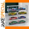 Acrylic Display Case for 8 Toy Cars