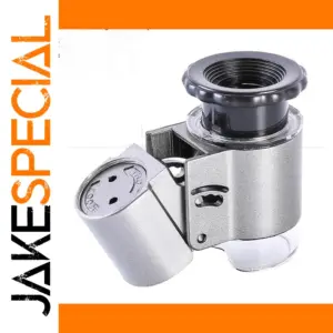 50X Appreciation Jewelry Microscope with UV Light