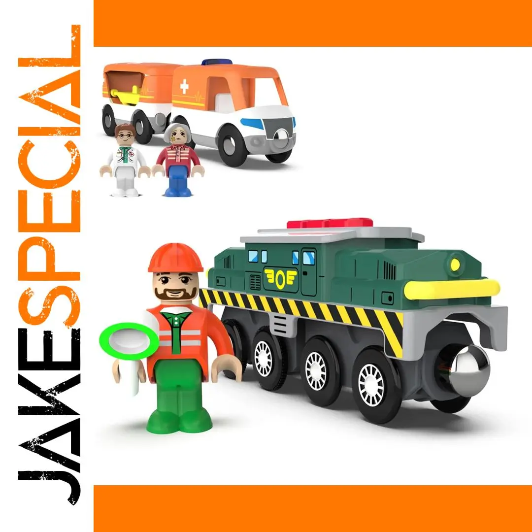 Kids Electric Magnetic Train Set RC001A 1 Kids Electric Magnetic Train Set RC001A