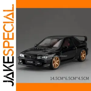 1:32 Black Subaru Impreza Model Sports Car