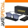 Retro Square Frame Sunglasses Men's Women’s Gradient Lenses