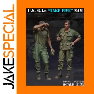 1/35 Resin Vietnam War US Army Soldier Figurines Kit