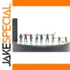 1/72 Resinated Ground Crew Model Set of 9