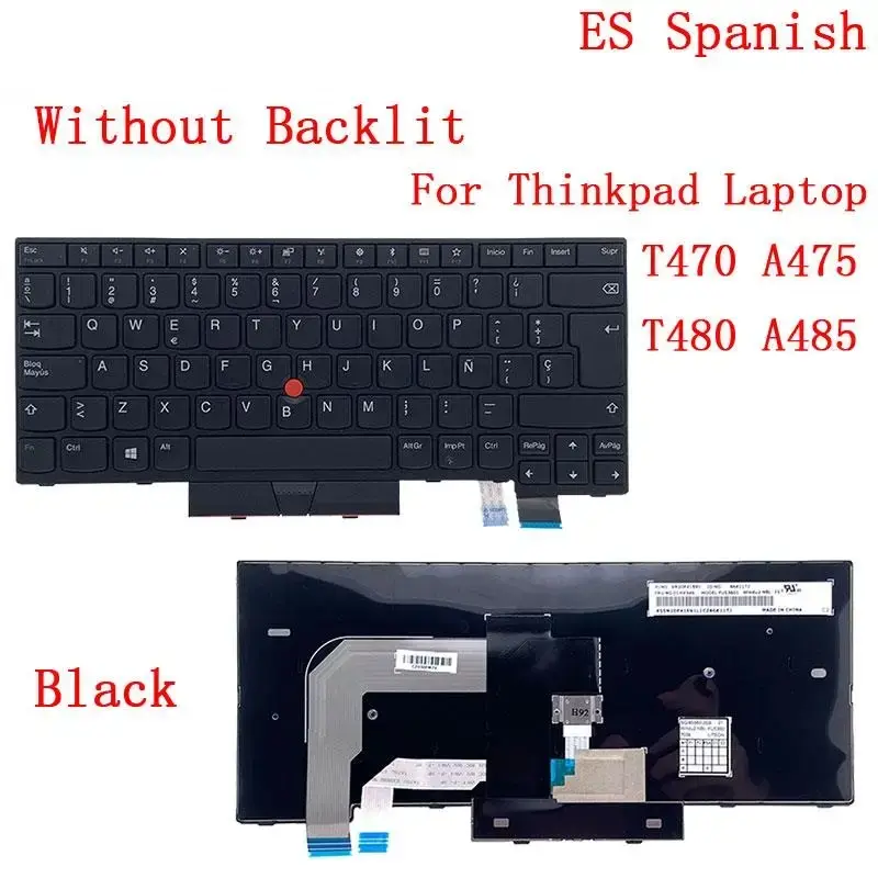 Lenovo ThinkPad T470 T480 Latin Spanish Keyboard 21 Lenovo ThinkPad T470 T480 Latin Spanish Keyboard - Image 21