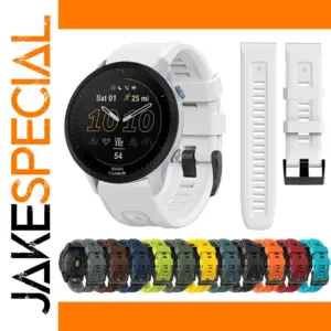 QuickFit 22 Silicone Band for Garmin Watches