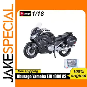 Bburago 1:18 Yamaha Fjr 1300 As Diecast Motorcycle Model