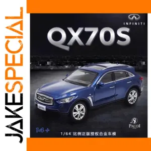 Pudi 1:64 Infiniti QX70S Diecast Car Model