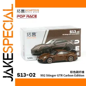 Xcartoys 1:64 Porsche 992 Stinger GTR Model