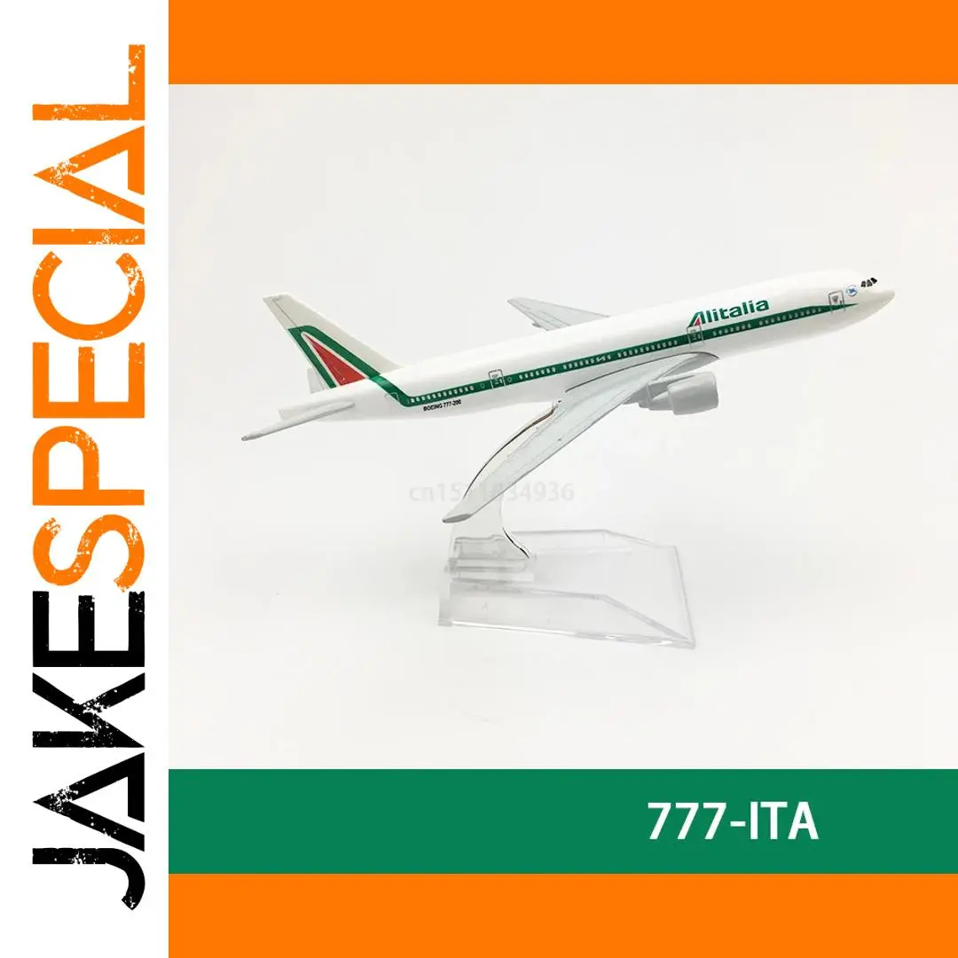 Alitalia Boeing 777-200 Diecast Model Aircraft 1 Alitalia Boeing 777-200 Diecast Model Aircraft