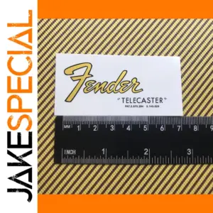 3Pcs Fender Telecaster Guitar Headstock Decals