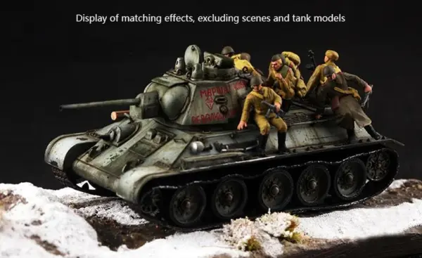 1/72 Soviet Combat Assault Team Miniatures Set - Image 5