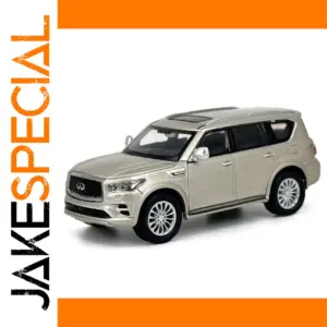 1:64 Scale Infiniti QX80 Gold Diecast Model