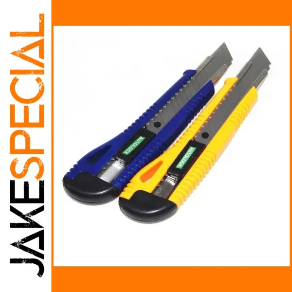Retractable Utility Knives with Locking Mechanism